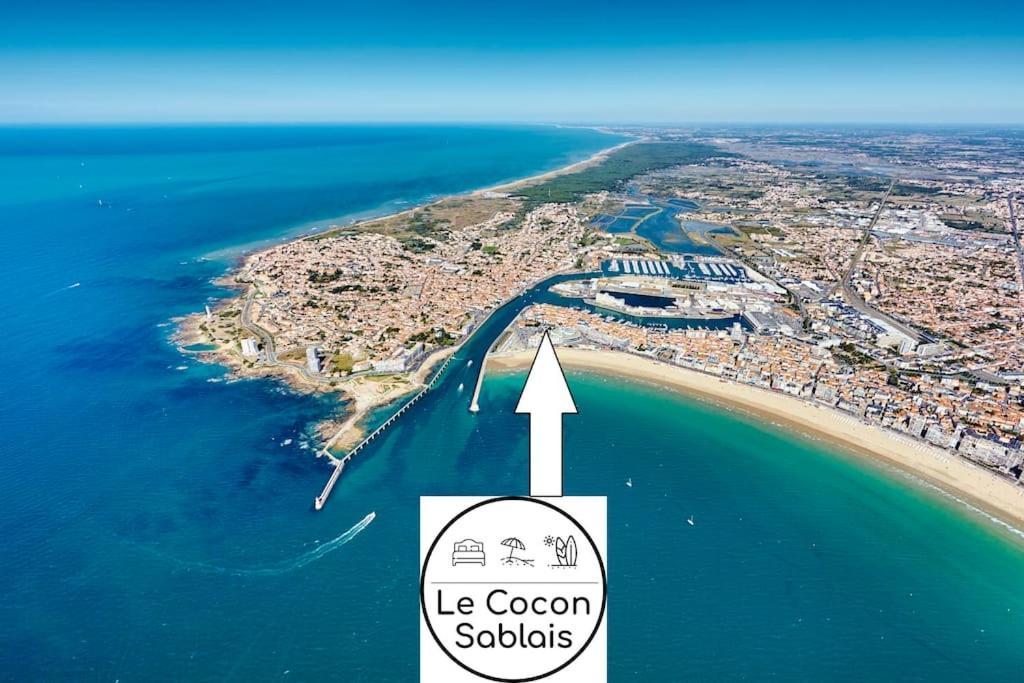 Tiny Studio Terrasse, Hypercentre La Plage A 2 Pas ! Les Sables-dʼOlonne Buitenkant foto