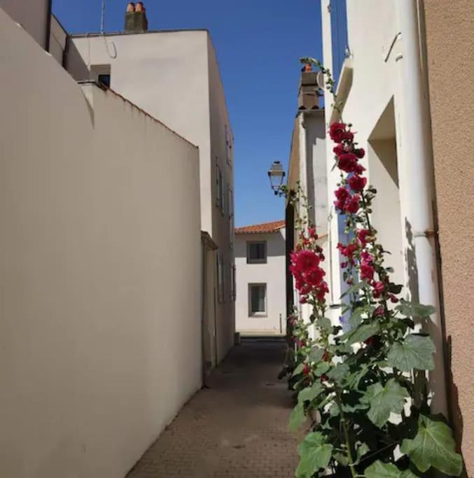 Tiny Studio Terrasse, Hypercentre La Plage A 2 Pas ! Les Sables-dʼOlonne Buitenkant foto